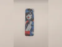 Regular Bookmark - 0.08mm layer, 1 walls, 100% infill