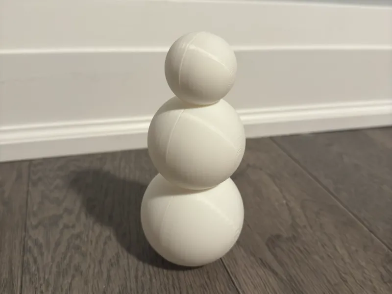 Mini Snowman Mould