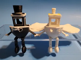 "The Love Boats" (Benchy Bride and Groom)