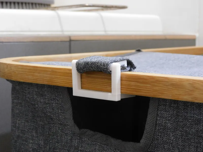 Twin Laundry Hamper Clip