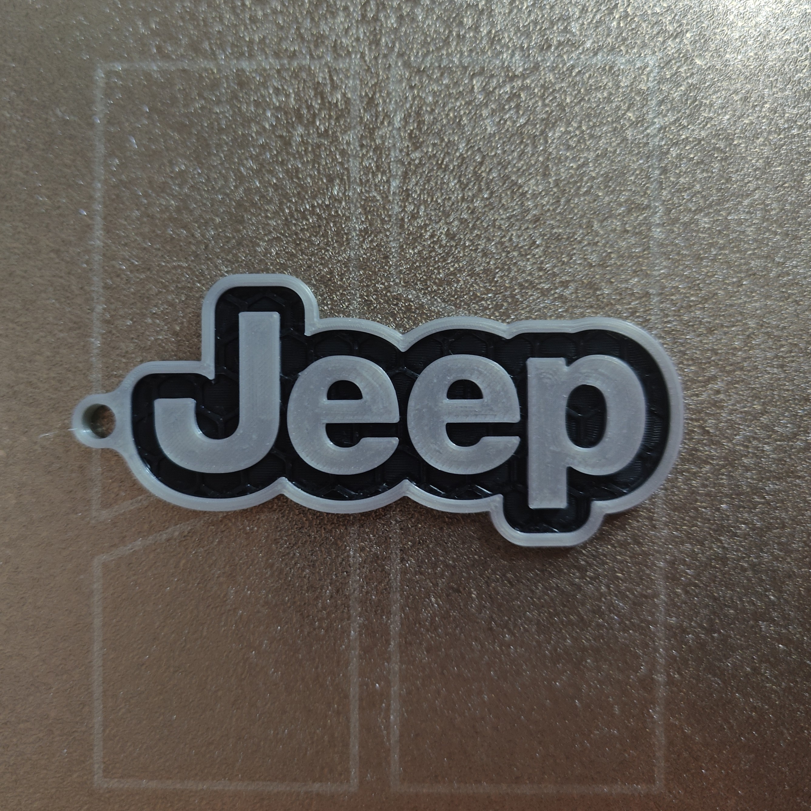 Miniatura 3 do modelo 3D Jeep Keychain