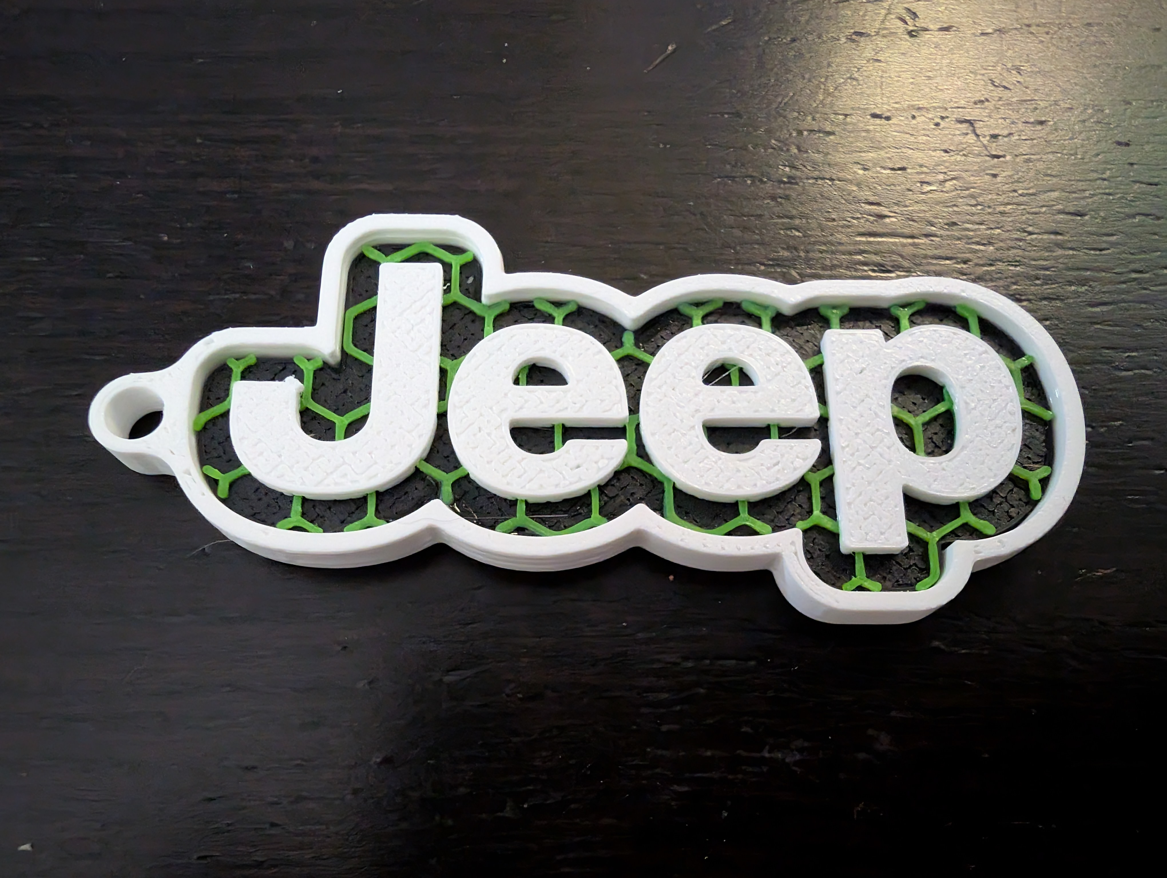Miniatura 4 do modelo 3D Jeep Keychain