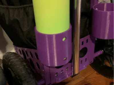 Zuca Disc Golf Cart 32oz Cup Holder v6