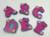 Letters A-F on Separate plates