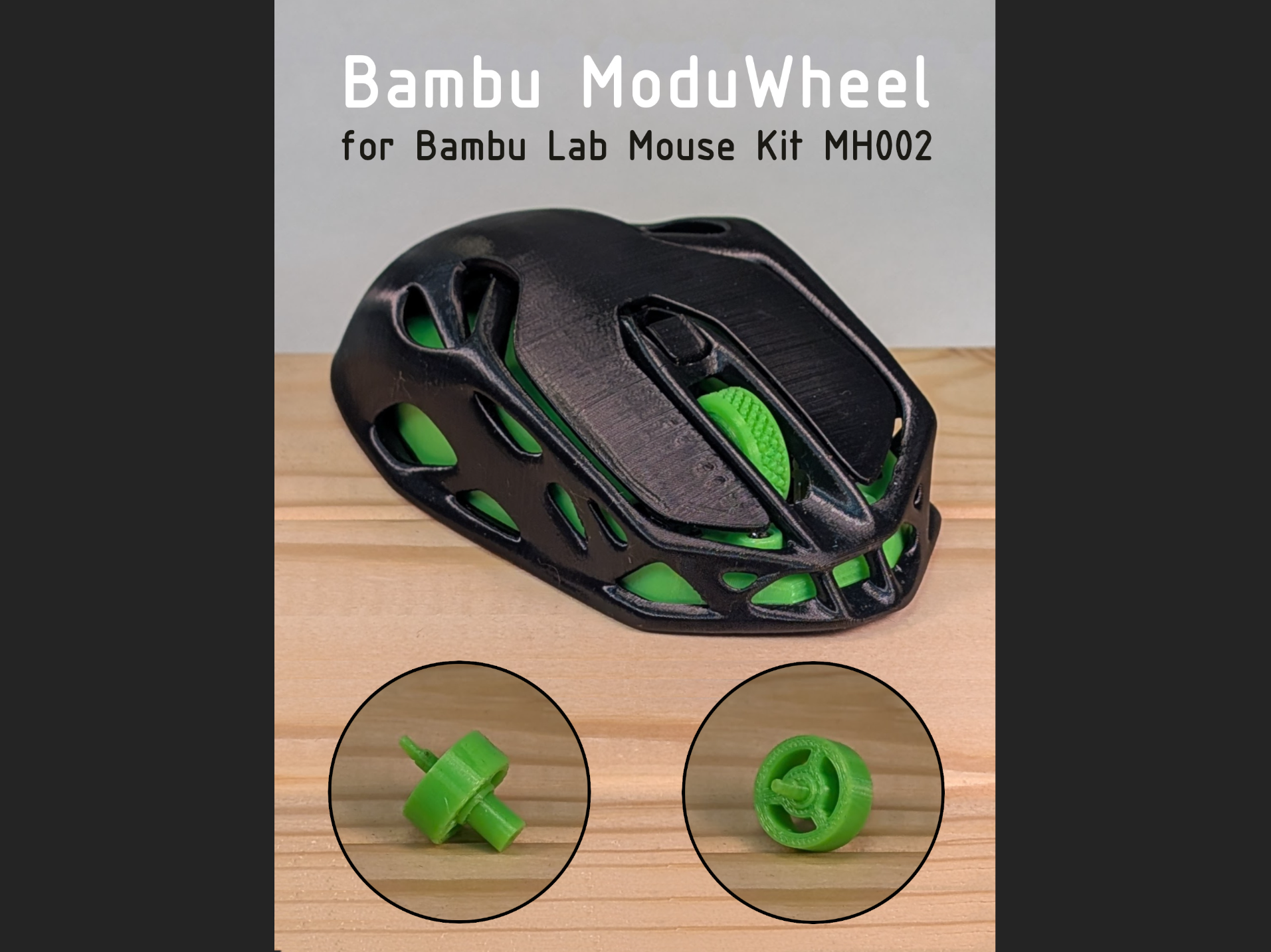 Bambu ModuWheel for Bambu Lab Mouse Kit MH002