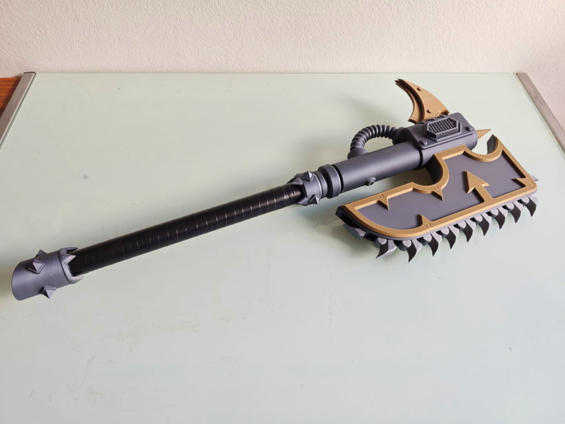 Chaos Chain Axe - Grimdark Inspired