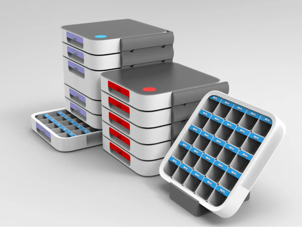Stackable Part Features Gridock - Stackable Parts Storage System / Storage Box - Free 3D Print ...