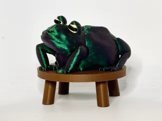 Toadstool (a toad. on a stool.)