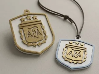 Argentina National Team Crest Keychain