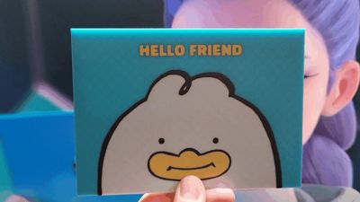 Kpop Demon Hunters "Hello Friend" Card