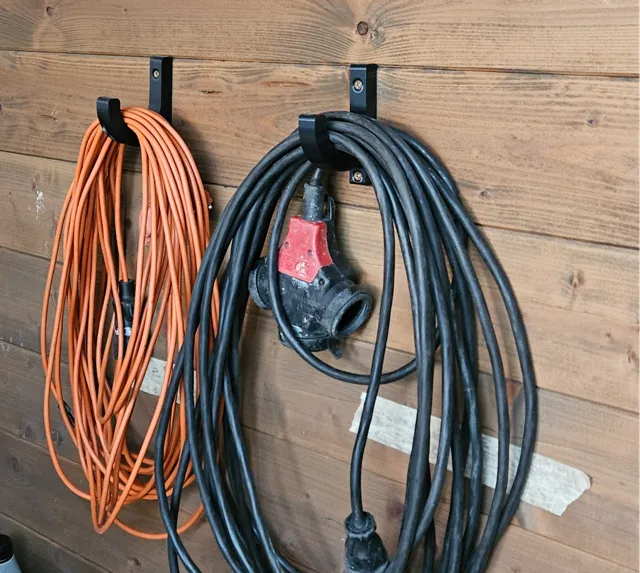 strong wall hook extension cord ladders etc
