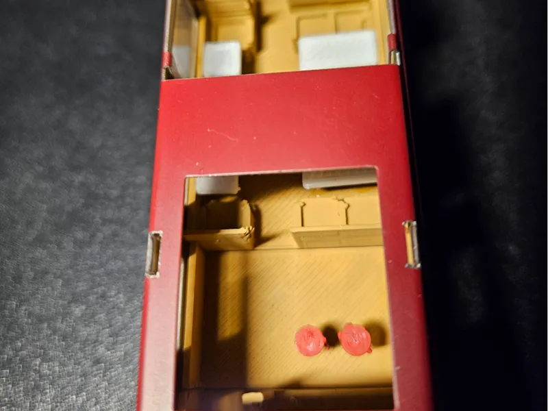 Ineneinrichtung Märklin 4024 WR4ümg Speisewagen