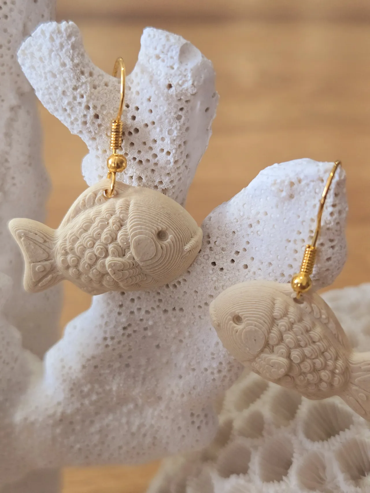 Boucles d'oreilles “Taiyaki” view 2