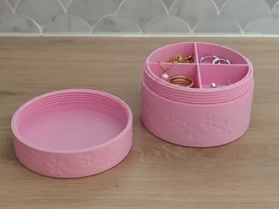 Cute & Compact Travel Jewelry Box