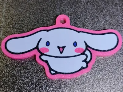 Hello Kitty Cinnamonroll Keychain