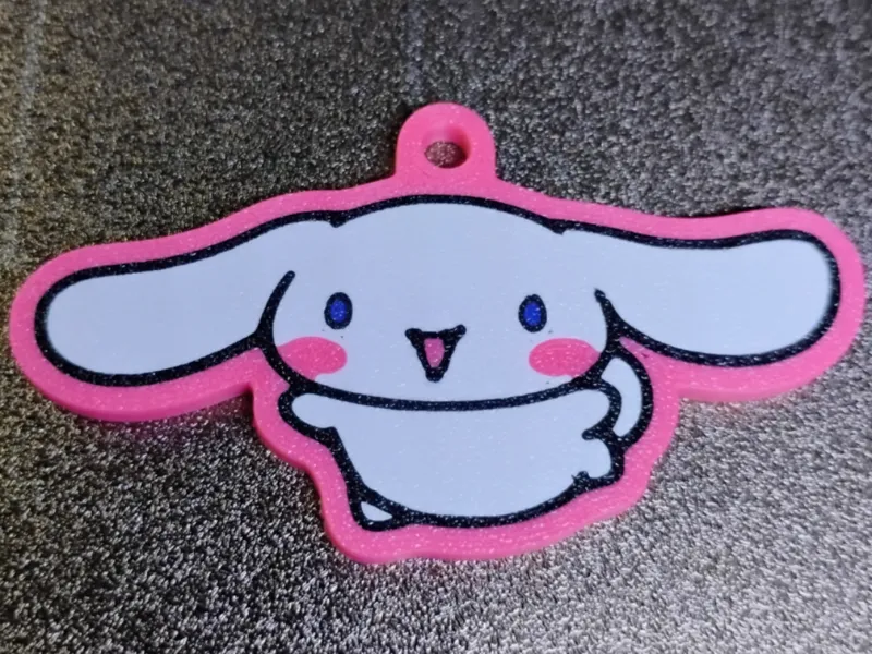 Hello Kitty Cinnamonroll Keychain