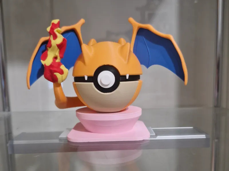 Pokemon Ball Single Stand 79mm Bottom Base