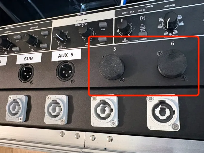 Dust Cover for XLR Output Socket