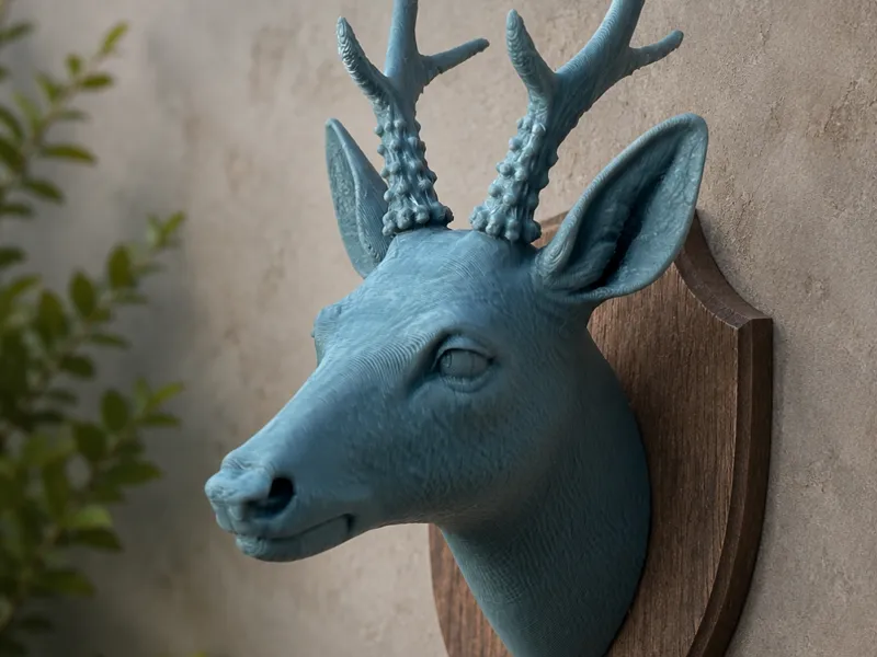 Modern Roe Deer Wall Trophy
