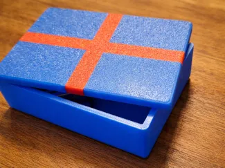 Schachtel / Box mit Deckel