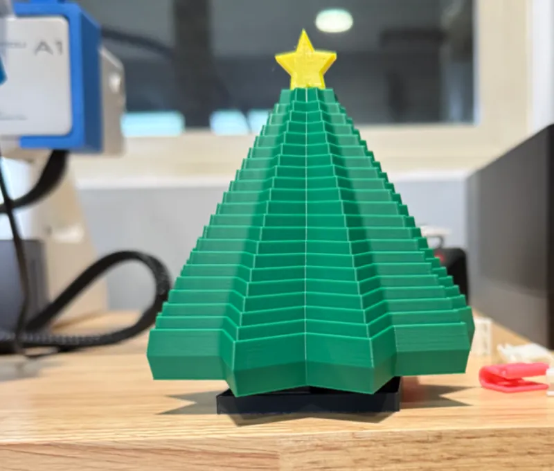 Simple Stand for Christmas Tree Expanding Fidget