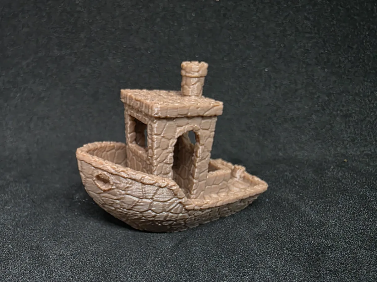Benchy texture stone - Free 3D Print Model - MakerWorld