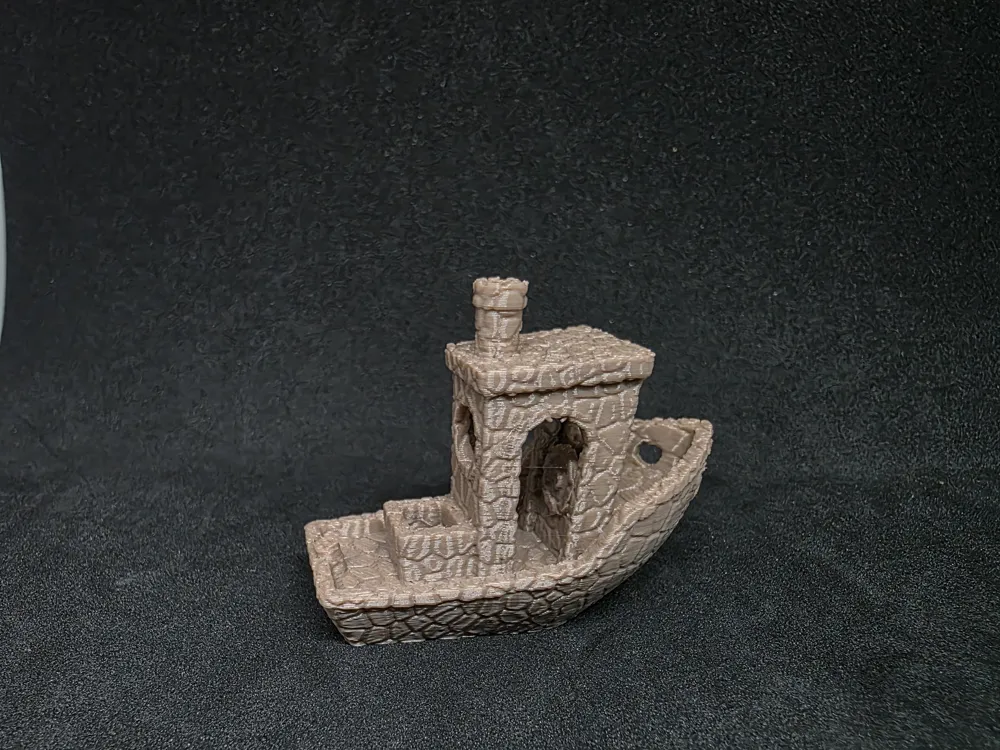 Benchy texture stone - Free 3D Print Model - MakerWorld