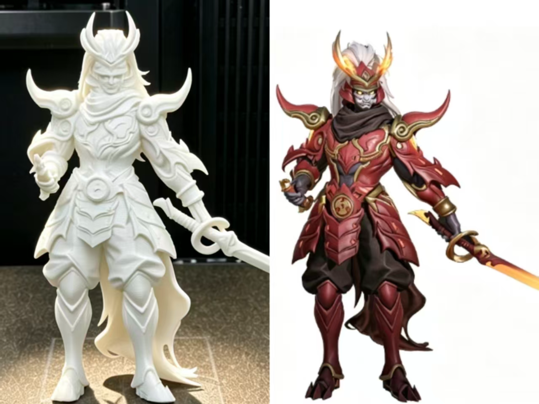 王者荣耀-宫本武藏-鬼剑武藏 3D model