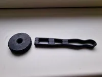 Roulette à motifs géométriques pour argile — photo 6