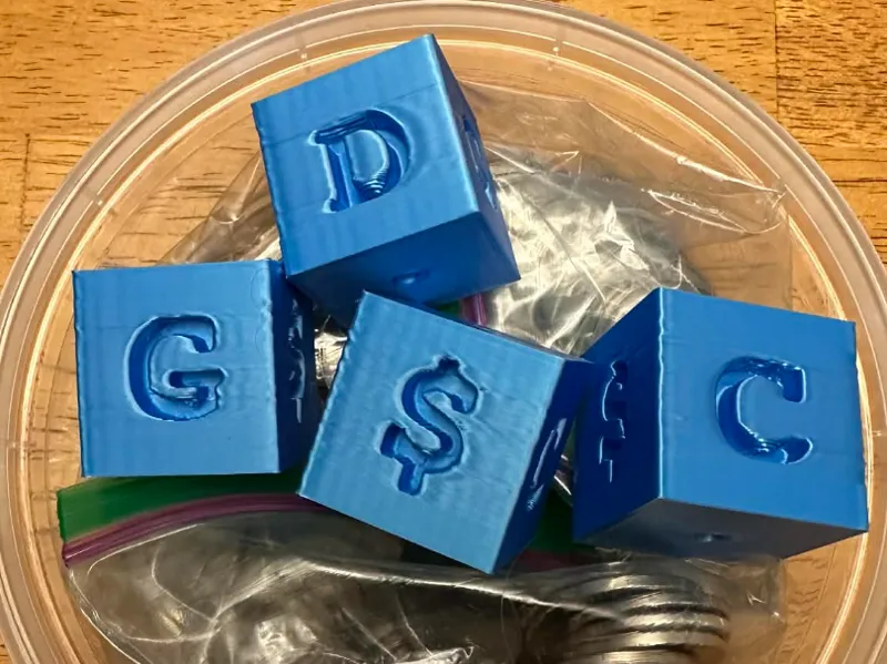 Jeux de Cube - Centre - Droite - Gauche
