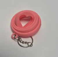 Porte-clés fidget gyroscope cœur — photo 4
