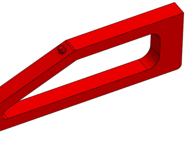 Car Wall Mount Red