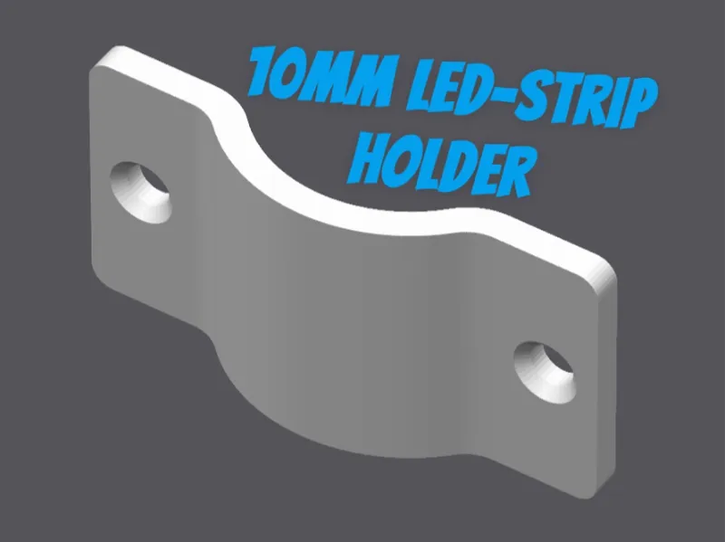 10mm LED-strip holder