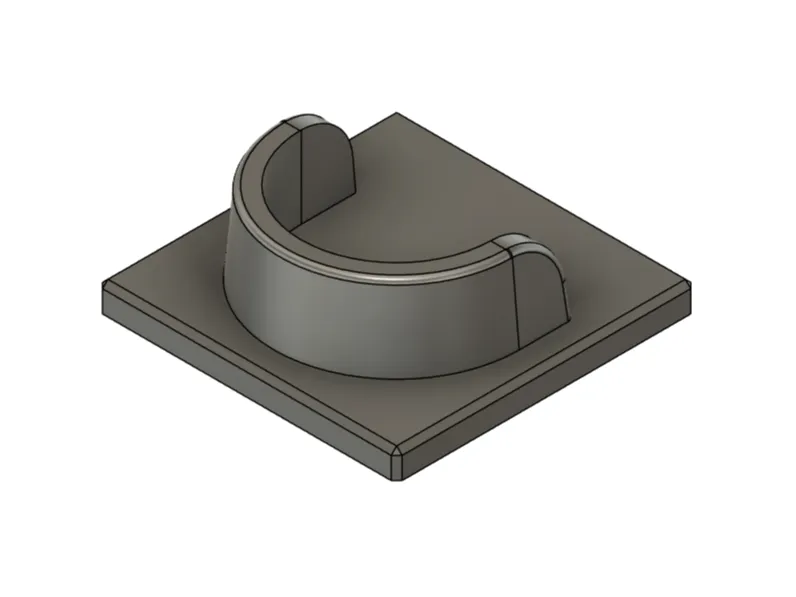 Shower Curtain Rod Holder – 35 mm