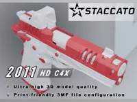 Porte-clés fidget réplique Staccato HD C4X — photo 1