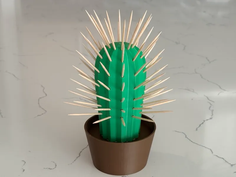 Cactus Toothpick Holder (No AMS!)