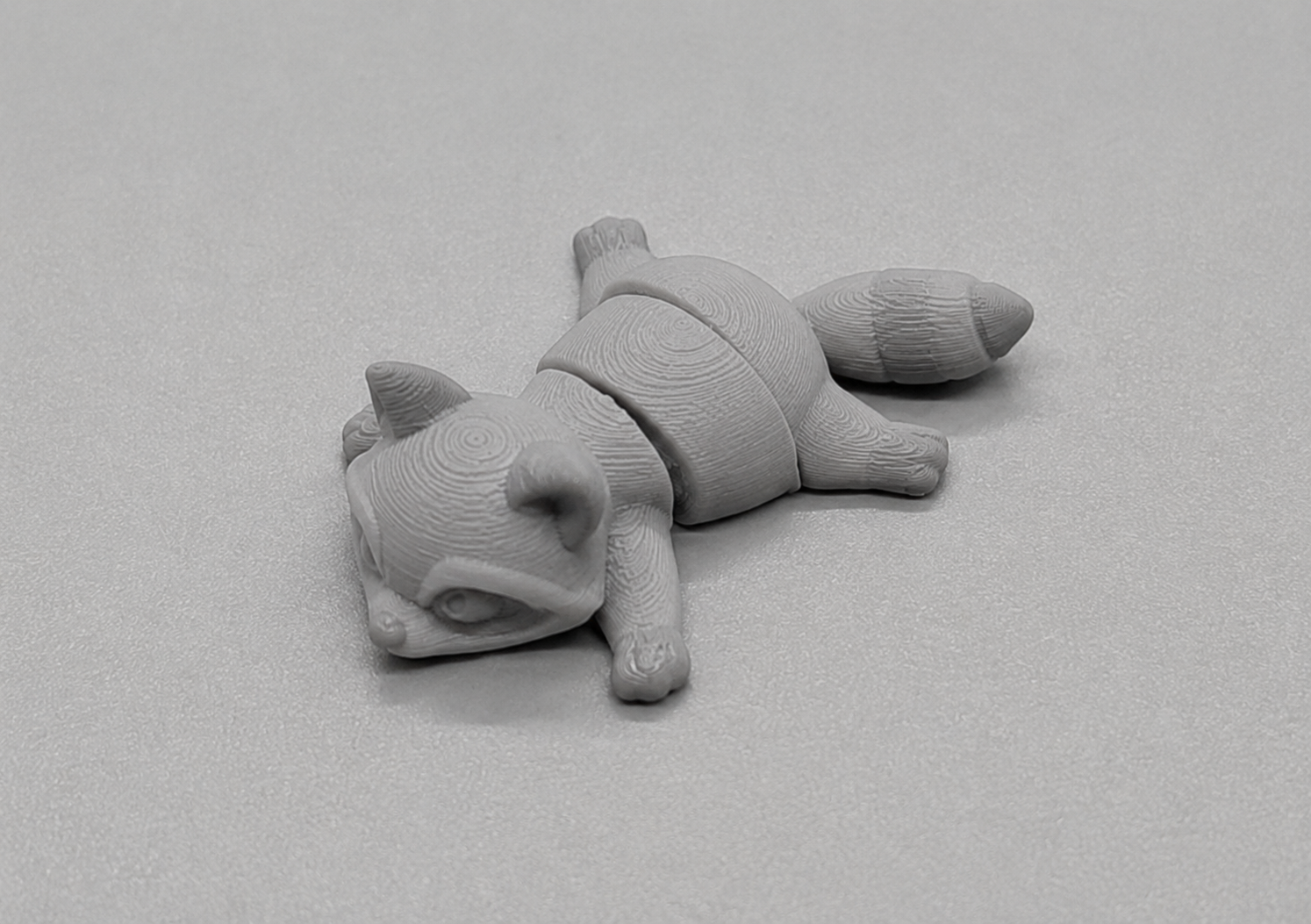 Miniatura 1 do modelo 3D Tiny Racoon