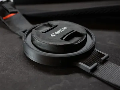 Modular Magnet Lens Cap Holder for Camera Strap