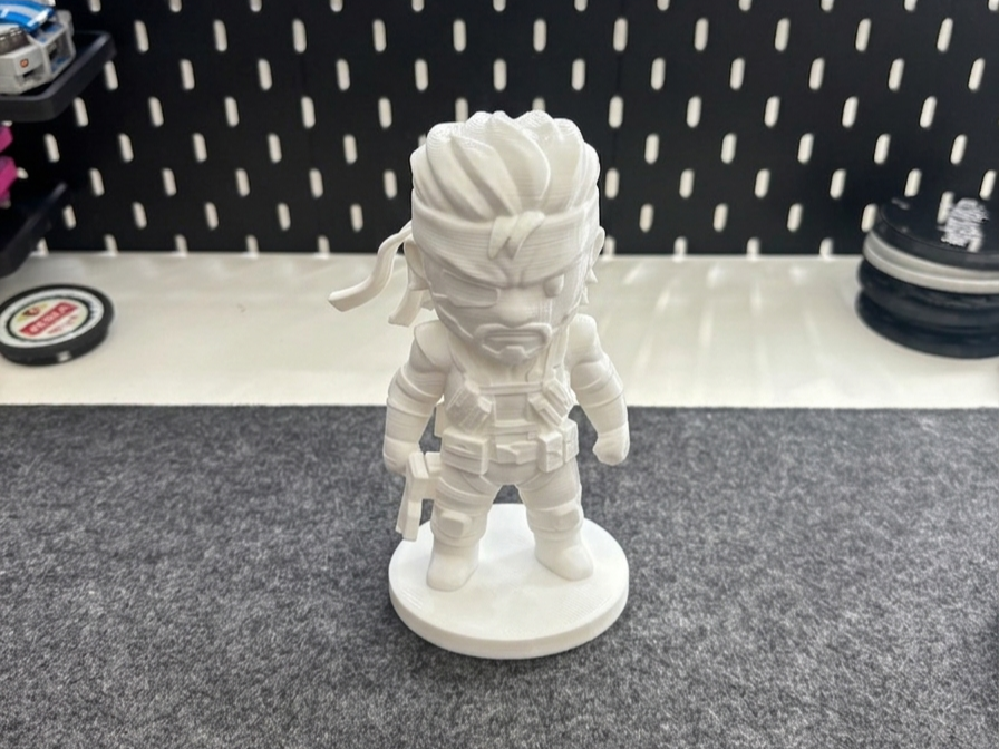 Chibi Solid Snake | Tactical Stealth Figurine