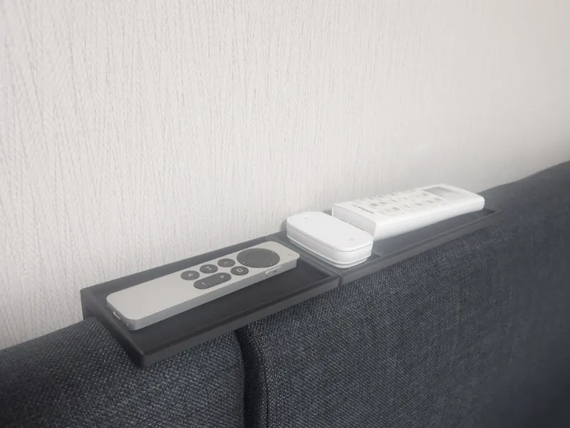 Bed head remote control stand