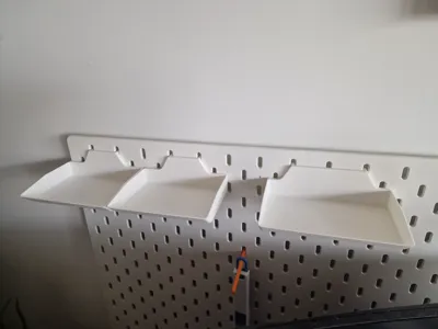 IKEA SKADIS shelves / trays