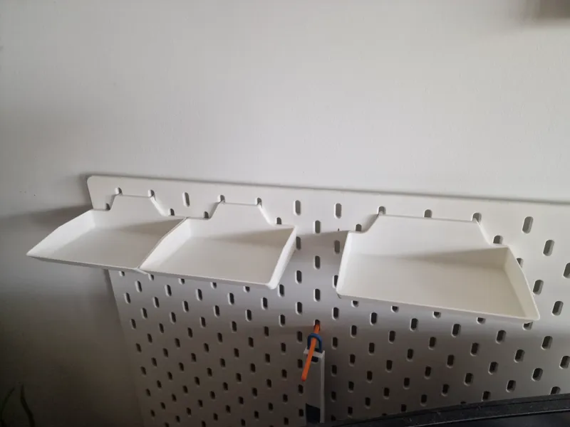 IKEA SKADIS shelves / trays