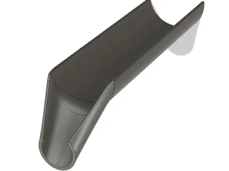 Parametric Oil Drain Sleeve/Funnel for Lawn Mower