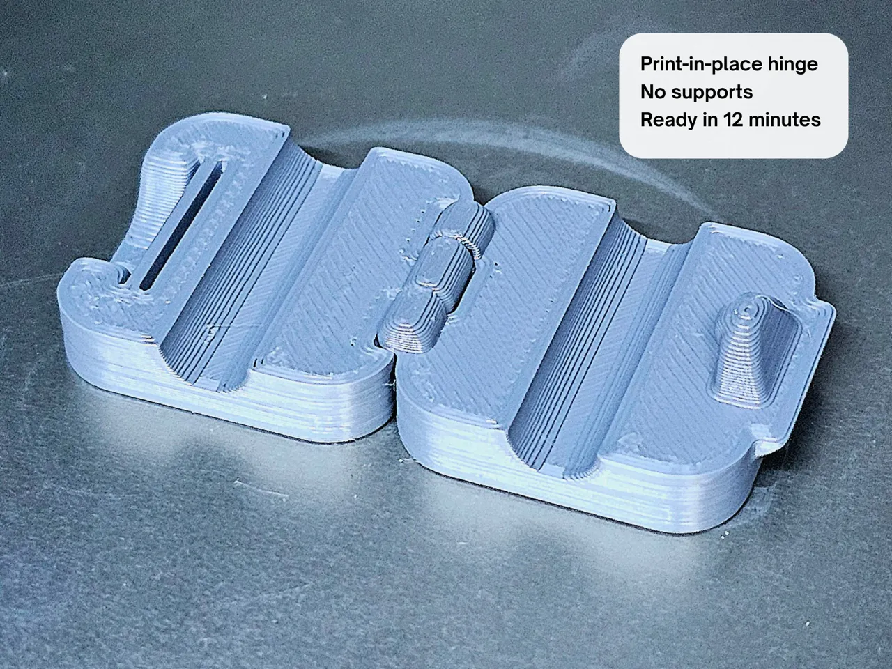 Print-in-Place Cable Holder – Fast Print view 2