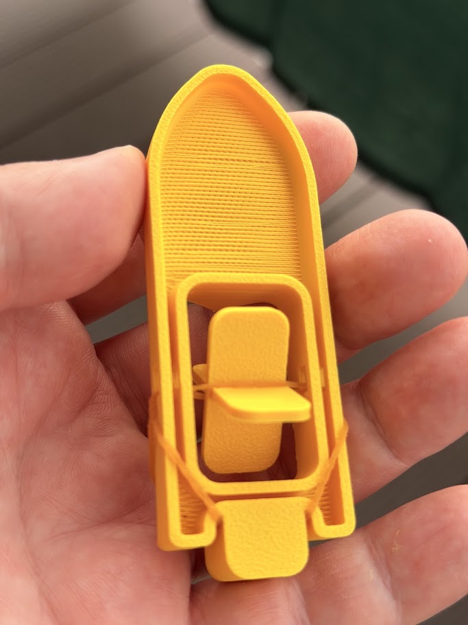 Mini Rubber Band Pool Racer – PaddleWheelSpeedboat - 1