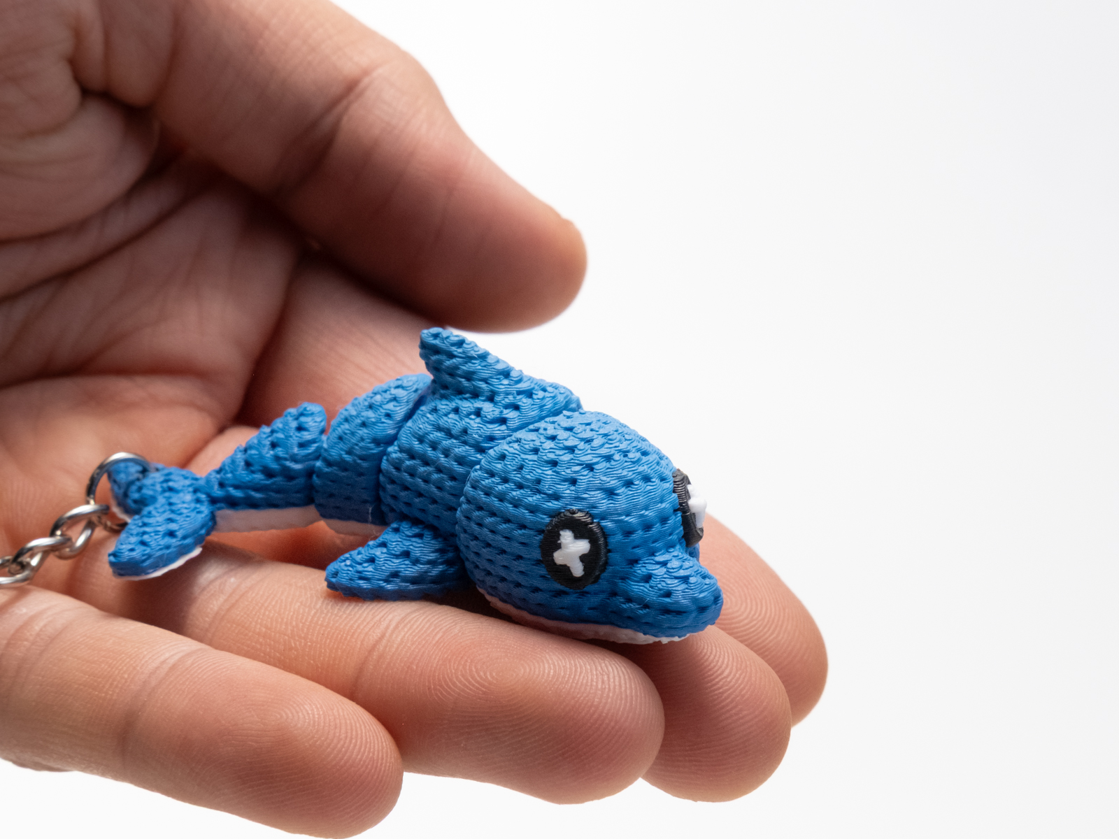 Miniatura 2 do modelo 3D Flexi Knitted Dolphin