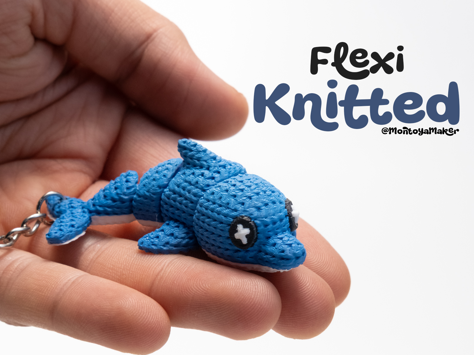 Flexi Knitted Dolphin