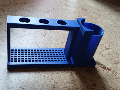 Bathroom Toothpaste and Toothbrush Holder