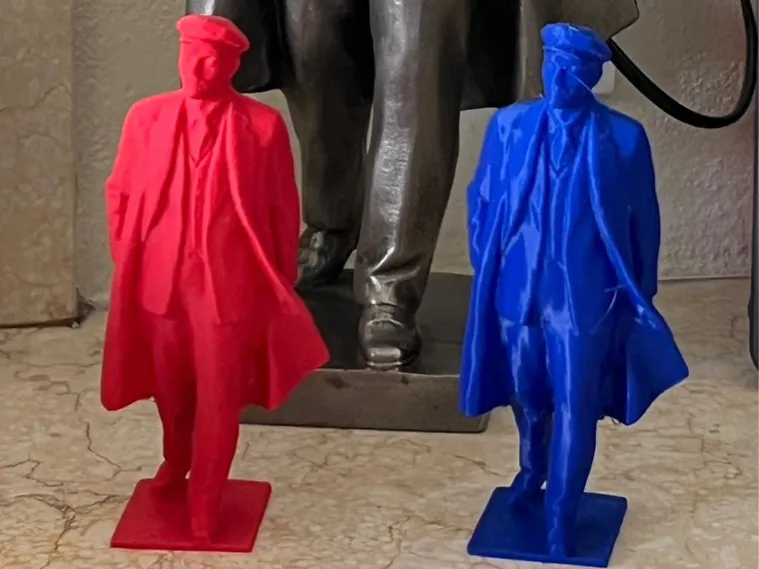 Lenin statue 3D