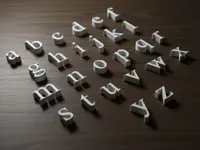 Alphabet minuscules style Times New Roman — photo 1
